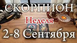 ♏СКОРПИОН✨Неделя 2-8 Сентябрь 2024✨