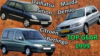 Daihatsu Sirion, Mazda Demio, Citroën Berlingo - Top Gear 1999