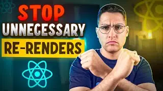 Stop Re-Rendering In React (memo) | #26 React Course