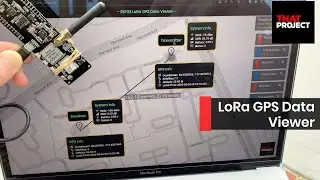 [LoRa Project] ESP32 LoRa, GPS Data showing on the Map