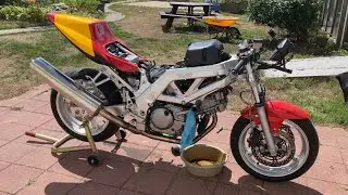 SV650 Track bike - Rebuild Part 1