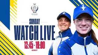 LIVE | DAY 3 | 2024 SOLHEIM CUP