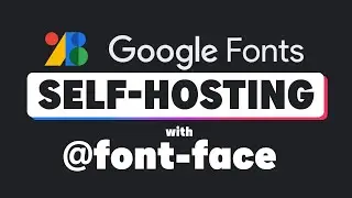 Self-hosting fonts explained (including Google fonts) // @font-face tutorial