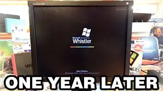 Attempting to Install WINDOWS WHISTLER ONE YEAR LATER