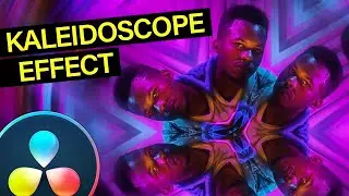 Create the Kaleidoscope effect in DaVinci Resolve 16 | DaVinci Resolve Tutorial