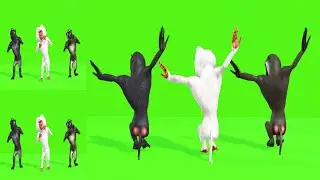 Monkey dance animation green screen video free download 