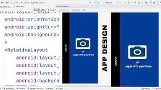 How to design android app template in android studio | Android studio tutorial