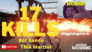 PUBG  Gameplay 17 Kills |PUBG HIghlights | PUBG Most kills | TMA Martial #pubgm #pubglive #pubgnepal