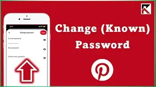 How To Change Pinterest Password | Switch Password  ( If You Know It! )