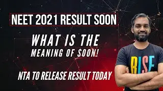 NEET 2021 result soon | NTA to release NEET if 2021 result today