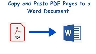 How to capture and embed PDF Pages in Word Document