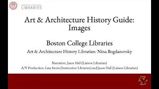 Art & Architecture History Research Guide: Images