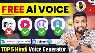 STOP Using Elevenlabs | 5 Best Free AI Voice Generator🔥| Ai Voice Generator Free Hindi |