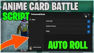 [RELEASE] Roblox Anime Card Battle Script Auto Roll & Collect All Potion Pastebin 2024