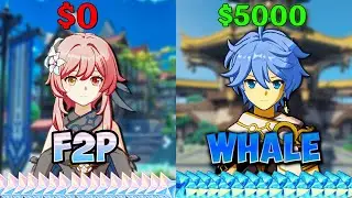 $0 vs $5000 Genshin Account