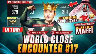 World #1 Close Encounter | 48 Hours Hard Work | Conquered The World | Pubg Mobile | How Brand