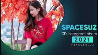 How to Create 3D instagram photo Frame Effect - Photoshop tutorial