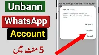 how to unbann whatsapp account