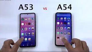 SAMSUNG A53 5G vs A54 5G - SPEED TEST