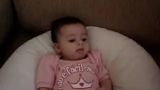 Com o papai.