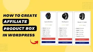 How to Create an Affiliate Product box in WordPress Block Editor