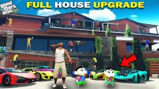 GTA 5 : Franklin Shinchan & Pinchan Full Ultra Premium Luxury House Upgrade GTA 5 !