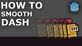 How to CREATE SMOOTH DASHING for a Platformer in Godot