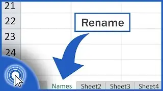 How to Rename Sheet in Excel | MS Excel Tutorial #27