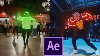 Glowing Lines Effect | Blottermedia Dance Effects (After Effects Tutorial)