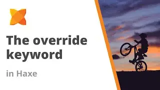 How to use the Override keyword in Haxe