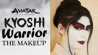 Kyoshi Warrior Cosplay: The Face of a Warrior (Makeup & Hair video)