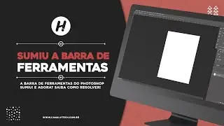 Barra de Ferramentas do Photoshop SUMIU! Como resolver?