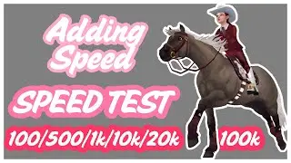 Speed Test: SPEED 100 → 100 000 - Star Stable Cheats
