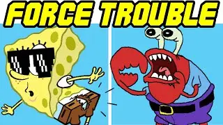 Friday Night Funkin' VS SpongeBob (Black Air Force Trouble) (FNF Mod)