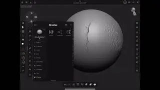 Quickly and easily create your own alphas on ZBrush for iPad!