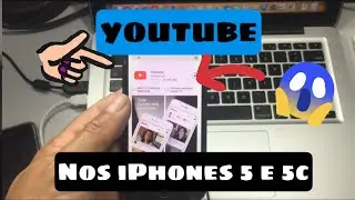 COMO INSTALAR O YOUTUBE NOS IPHONES 5 E 5C - IPHONES COM IOS 10