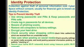 cyber Safery Part I