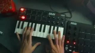 Live Electropop Jam (Madeon/Robotaki Inspired) on MPK mini and MPD218