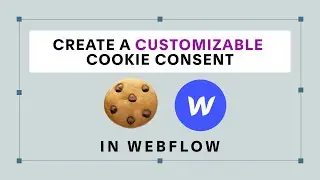 How to create a Cookie consent (GDPR) in Webflow [Cloneable Template]