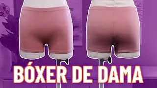 Tutorial: Bóxer Tipo Short para Mujer Paso a Paso ✨ Molde gratis