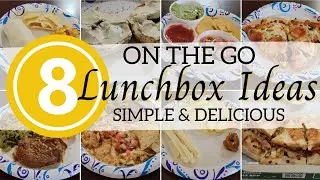 8 QUICK & EASY LUNCH IDEAS | The BEST lunch ideas for WORK | LUNCHBOX IDEAS | Whats for Lunch