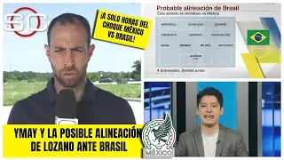 SELECCIÓN MEXICANA: Brasil iría con cuadro alternativo, en decisión de último momento | SportsCenter