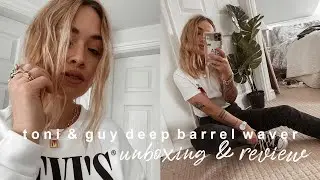 TONI & GUY DEEP BARREL WAVER: UNBOXING & FIRST IMPRESSIONS | Lucy Love