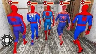 Play for SpiderMan Team in Granny House