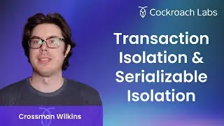 Transaction Isolation and Serializable Isolation in a distributed DB