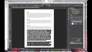 Paragraph Styles in Photoshop CC