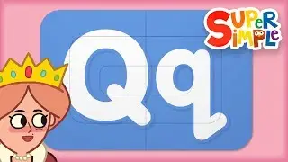 Learn Letter Q | ​​Turn & Learn ABCs | 🌈 Super Simple ABCs