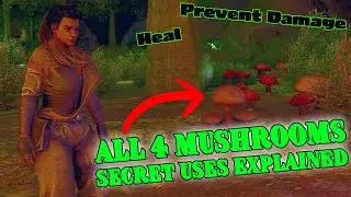 MUSHROOMS Secret Abilities EXPLAINED!!! Prevent Damage, Heal, Run Forever!!!