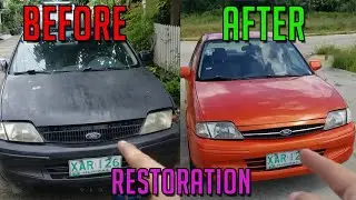 FORD LYNX 2001 RESTORATION AT HOME DIY ONLY