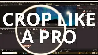 How to CROP Footage in FUSION: DaVinci Resolve for NOOBS